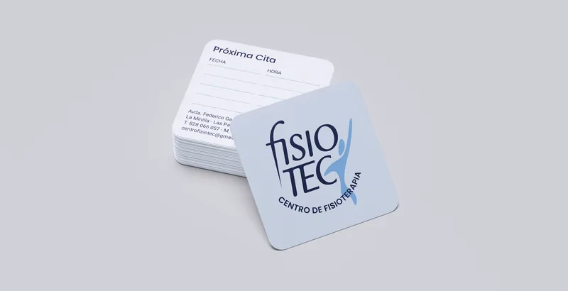 Fisiotec — Tarjetas de cita